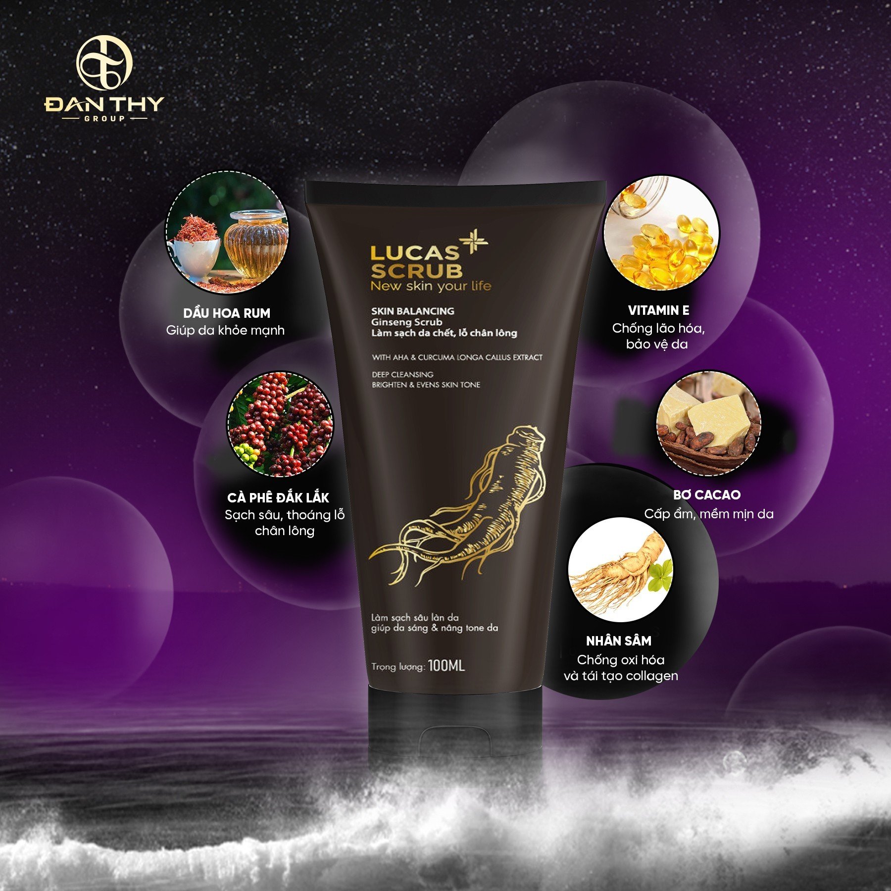 Tẩy tế bào chết Đan Thy